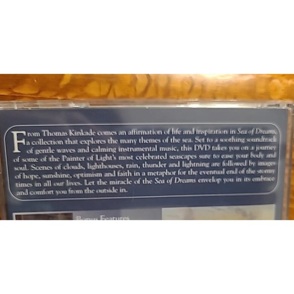 Thomas Kinkade CD DVD Set Mystic Sea Gift Tin Postcards - Picture 5 of 9